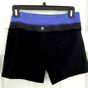 Lulu lemon medium spandex shorts